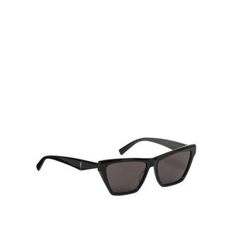 Saint Laurent Sunglasses, female, Black, ONE SIZE, Sharp Design Sunglasses