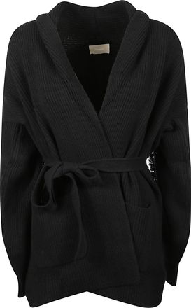 Drumohr Ribbed Merino Wool-Blend Wrap Cardigan