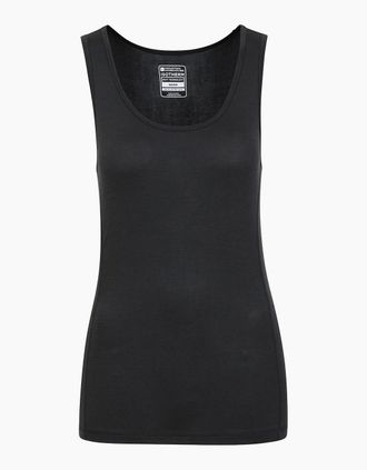 Mountain Warehouse Womens Mountain Warehouse Womens/Ladies Keep The Heat Thermal Vest Top - Black - Size: 12