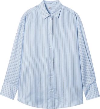 Toteme Striped Silk Shirt