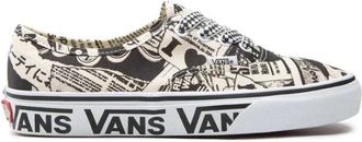 Vans Authentieke Slip-On Strip Print Sneakers - Dames - Sneakers - Veelkleurig - 39 EU - Schoenen