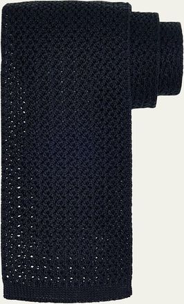 Brioni Mens Silk Tricot Tie
