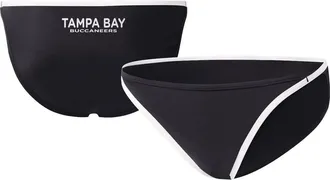 G-III 4Her by Carl Banks Womens G-III 4Her by Carl Banks Black Tampa Bay Buccaneers Play Action Bikini Bottom at Nordstrom, Size X-Large