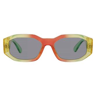 Versace Grey Geometric Mens Sunglasses VE4361 5530/1 53