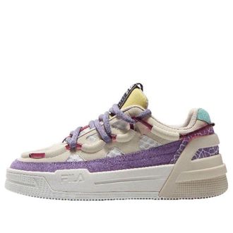 Fila (WMNS) FILA Salto Low-Top White/Purple F12W141225FSV