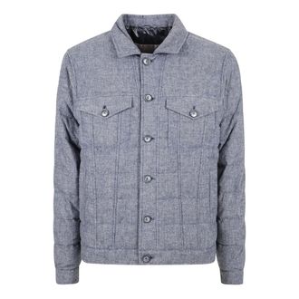 Herno Jassen, Heren, Blauw, M, Light Jacket