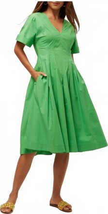Trina Turk Ashe Dress In Green
