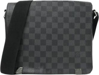 Louis Vuitton Pre-owned Damier Graphite Shoulder Bag - - Pre-owned - Uomo - Nero - ONE SIZE