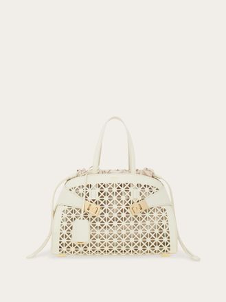 Ferragamo Women Hug handbag (M) White
