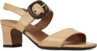 Aquatalia Luca Slingback Sandal in Sand Leather at Nordstrom, Size 10.5