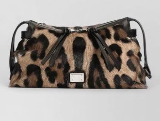 Dolce & Gabbana leopard print vittoria mini tote bag