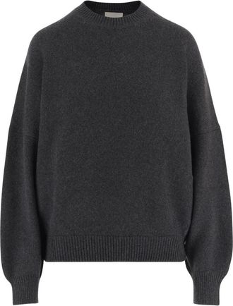 Khaite Cashmere Jumper - female - Khaite - Cashmere Knitwear - Gray - S - Knitwear