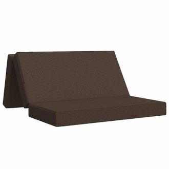 vidaXL Sof&aacute; Cama Plegable 120 X 67 X 45 Cm Topo Vidaxl