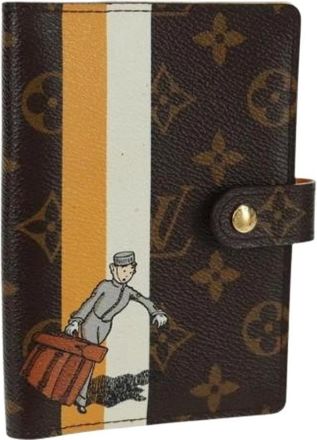 Louis Vuitton Pre-owned Wallets, female, Multicolor, Size: ONE SIZE Pre-owned Canvas Home-Office Wallet