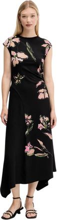 Desigual Dames, Jurken, Zwart, Maat: XS