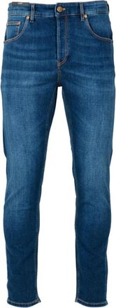 Pantaloni Torino Reggae Jeans - Heren - Slim Fit Jeans - Blauw - W33 - Denim - Jeans