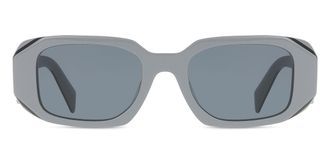 Prada PR 17WSF Asian Fit 11N09T Womens Sunglasses Grey Size 51