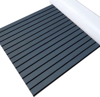 OEM Jboat Flooring - Alfombrilla De Espuma Eva Antideslizante Autoadhesiva Con Dise&ntilde;o De Rombos Para Cubierta De Barco, Lancha, Yate, 2400 X 450 X 6 Mm