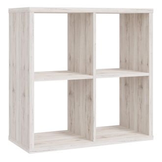 Furniture To Go Mauro 2x2 Storage Unit in Light Oak