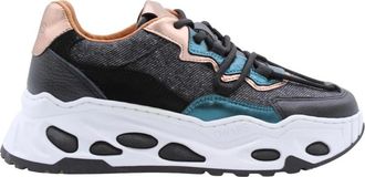 DWRS Sneaker - Dames - Sneakers - Zwart - 37 EU - Schoenen