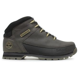 Timberland Euro Sprint Mid Full Grain Leather Mens Ankle Boots - Medium Grey - Size:UK 11.5