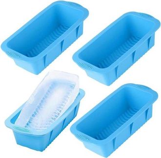 OEM Allecto Plus, Bandeja Para Cubitos De Hielo Xxl, 4 Piezas, Reutilizable, Silicona, Extra Grande, 4,4 Kg, Nevera Port&aacute;til, Ba&ntilde;os De Hielo