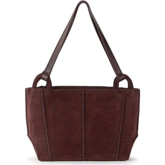 The Sak Los Feliz Satchel in Mahogany Suede at Nordstrom