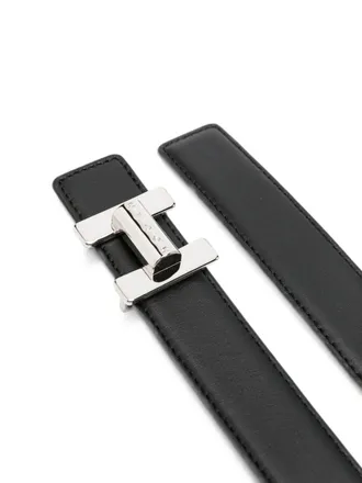 Hogan H-Logo Buckle Belt - Black