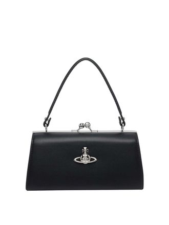 Vivienne Westwood Black Doll Xl Frame Purse