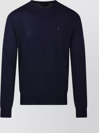Ralph Lauren ribbed crew neck sweater with long sleeves