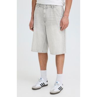 Solid Tommy Jean Shorts in Grey Vintage at Nordstrom, Size X-Large