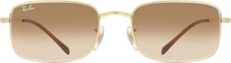Ray-Ban RB3746 001/51 Mens Sunglasses Gold Size 56