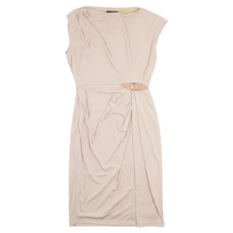 Polo Ralph Lauren Short Dresses, female, Beige, Size: 2XS Summer Dresses