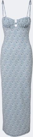 Montce Swim Petal floral maxi dress