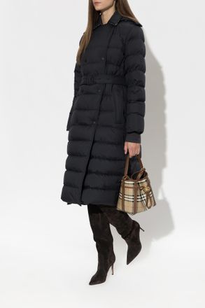 Burberry Quilted Jacket Kent, Womens, Black