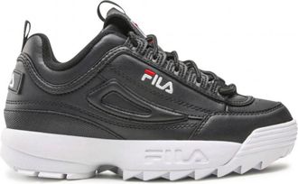 Fila Iconische Kindersneakers 2018 Stijl - Dames - Sneakers - Zwart - 39 EU - Schoenen