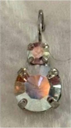 Mariana Womens On A Day Audrey Earrings In Clear