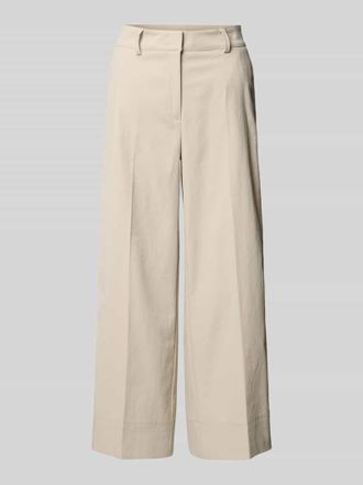 Cambio Cambio Stoffhose mit Eingrifftaschen Modell CARA in Sand, Gr&ouml;&szlig;e 46