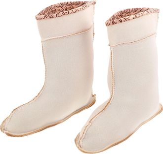 Supvox Thermal Insulated Rain Boot Liners for Men and Women, Thick Warm Fleece Socks Removable Insert, Size 39 Medium, Winter Outdoor Hiking and Cycling Warm