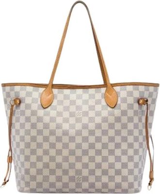 Louis Vuitton Pre-owned Neverfull MM - - Pre-owned - Donna - Bianco - ONE SIZE