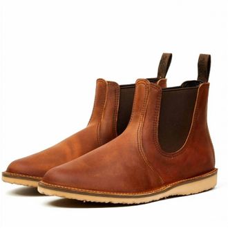 Red Wing Shoes Mens Weekender Chelsea Boots In Copper