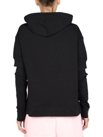 Raf Simons Logo Print Sweatshirt - Black