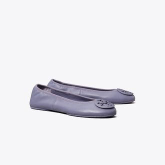 Tory Burch Womens Reva Travel Ballet, size 6.5