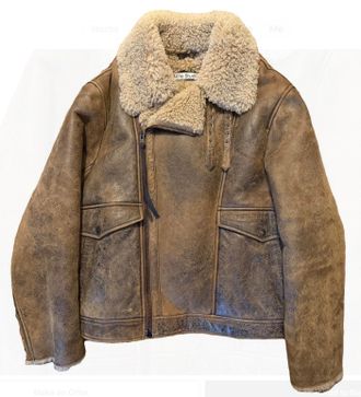 Acne Studios Studios Brown Shealing Jacket Size M