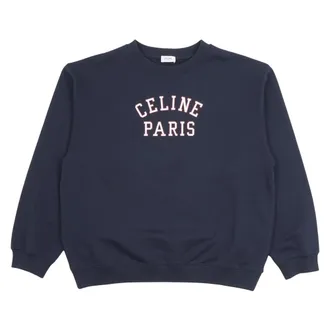 Celine Celine, Hoodies & sweatvesten, Heren, Blauw, L, Sweatshirts