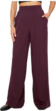 Fabletics Downtown Wide Leg Pant in Oxblood at Nordstrom, Size Xx-Large 30
