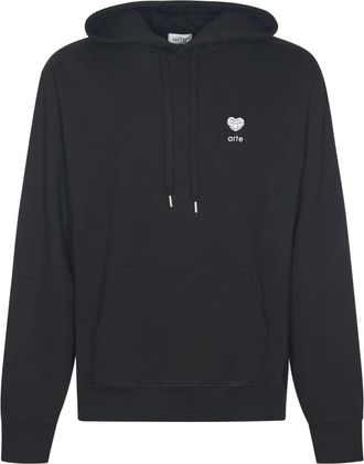 Arte Hoodies, male, Black, Size: XL Stylish Sweaters Collection