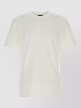 Ermenegildo Zegna crew neck short sleeve cotton jersey t-shirt
