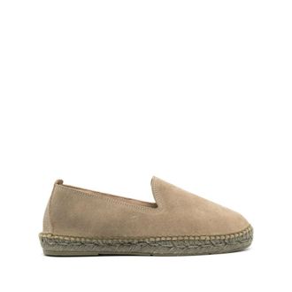 Maneb&igrave; Espadrilles, male, Green, Size: 11 US Hamptons Suede Espadrilles