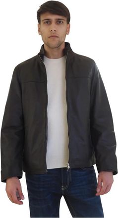 AT.P. CO Leren jas - Heren - Leren en Su&egrave;de Jassen - Bruin - 2XL - Leer - Jassen
